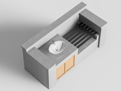 Barbecue grill 5 Modello 3D