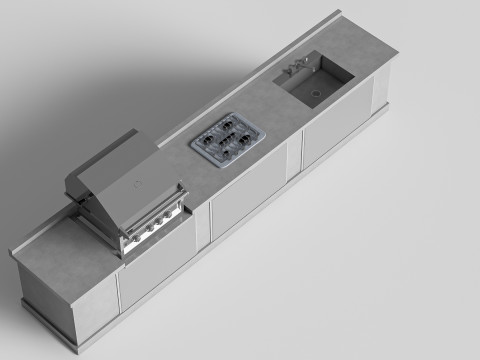 Barbecue grill 5 Modello 3D