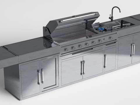 Barbecue grill 5 Modello 3D