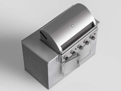 Barbecue grill 5 Modello 3D