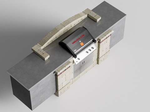 Barbecue grill 5 Modello 3D