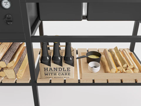 Churrasqueira 6 Modelo 3D