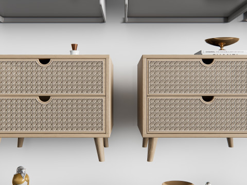 Bedside table 1 Model 3D