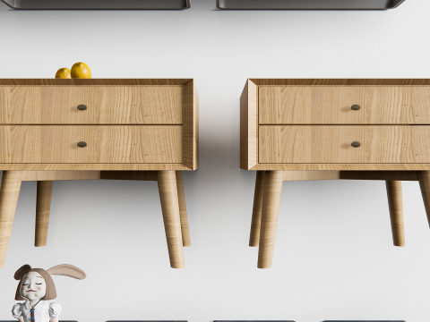 Bedside table 1 Model 3D