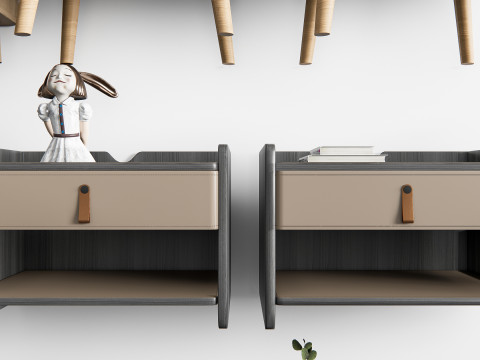 Bedside table 1 Model 3D