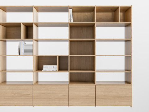 Bookcase 1 Modelo 3D