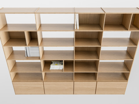 Bookcase 1 Modelo 3D