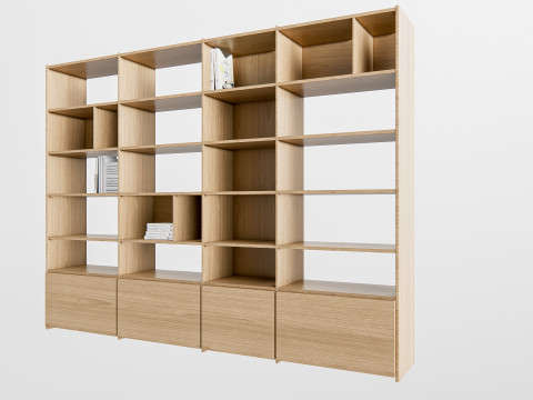 Bookcase 1 Modelo 3D