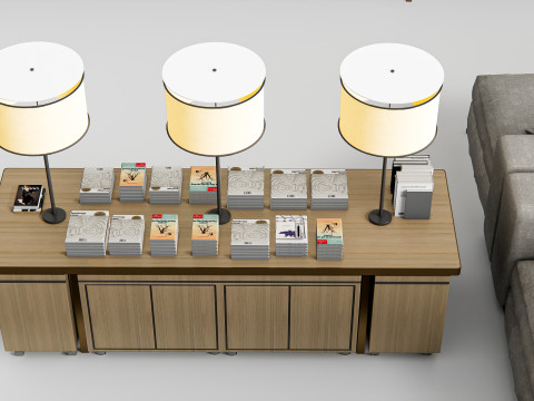 Bookcase 2 Modèle 3D
