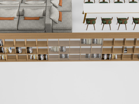 Bookcase 2 Modèle 3D
