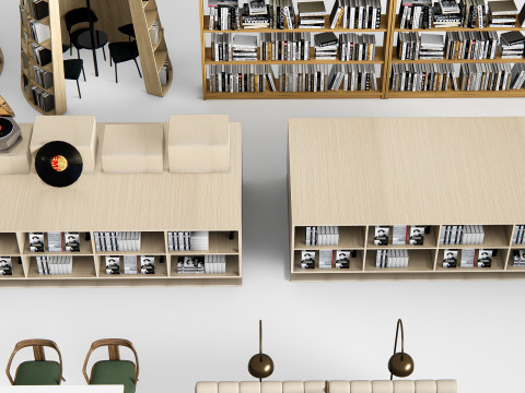 Bookcase 2 Modèle 3D