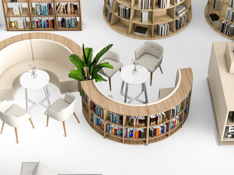 Bookcase 2 Modèle 3D
