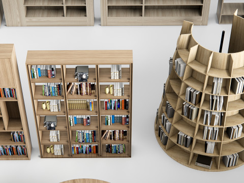 Bookcase 2 Modèle 3D