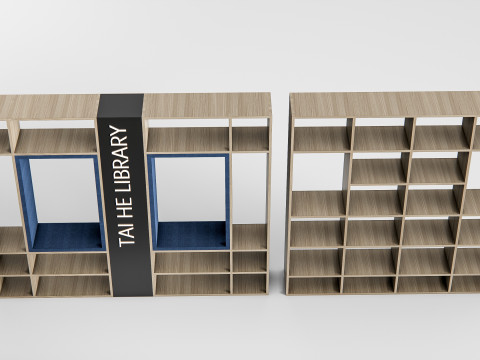 Bookcase 2 Modèle 3D