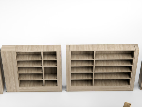 Bookcase 2 Modèle 3D