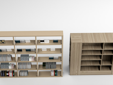 Bookcase 2 Modèle 3D
