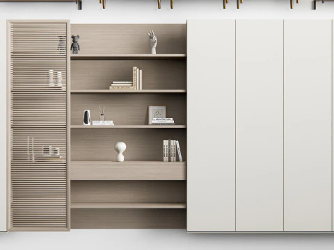 Bookcase 3 3D Model