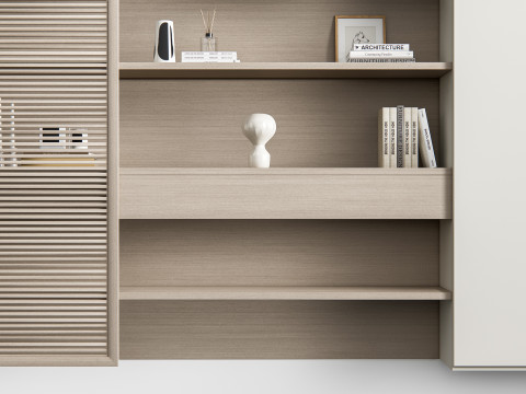 Bookcase 3 3D Model