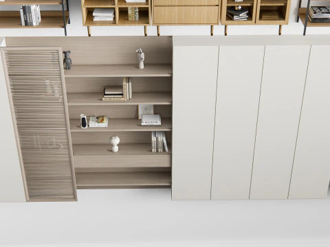 Bookcase 3 3D Model