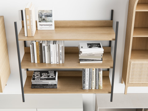 Bookcase 3 3D Model