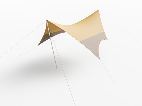 Camping Outdoor Gear pack 5 Model 3D