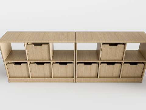 Children table and chairs 1 3D-Modell