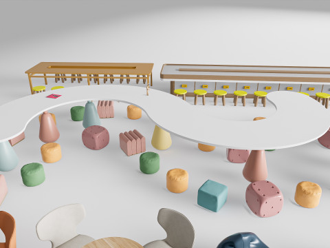 Children table and chairs 2 3D-Modell