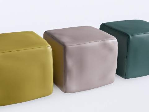 Children table and chairs 6 3D Model
