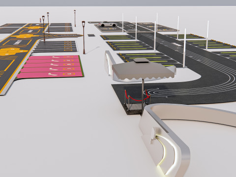 Parking Lot 1 Modelo 3D