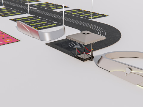 Parking Lot 1 Modelo 3D