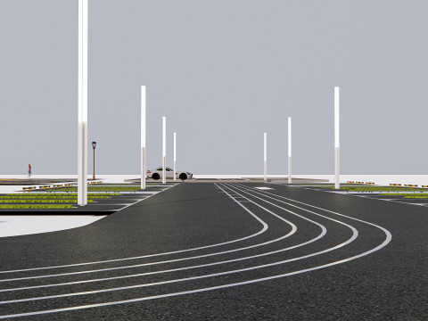 Parking Lot 1 Modelo 3D