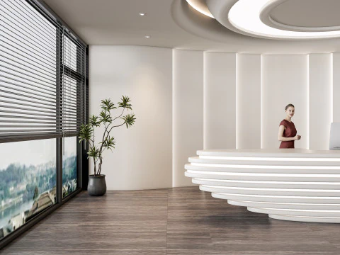 Reception 1 3D Model