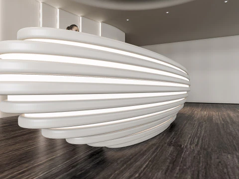 Reception 1 3D Model