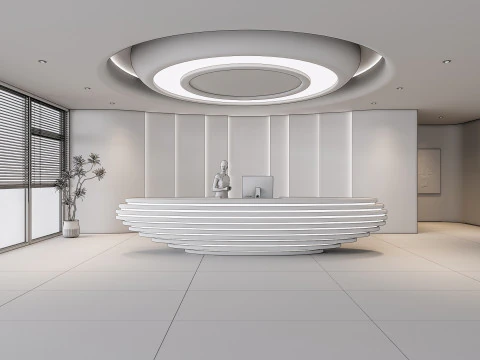 Reception 1 3D Model