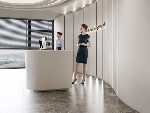 Accoglienza 2 Modello 3D