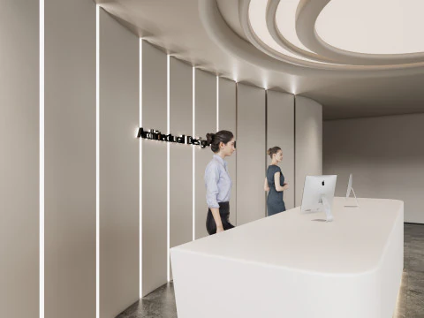 Accoglienza 2 Modello 3D