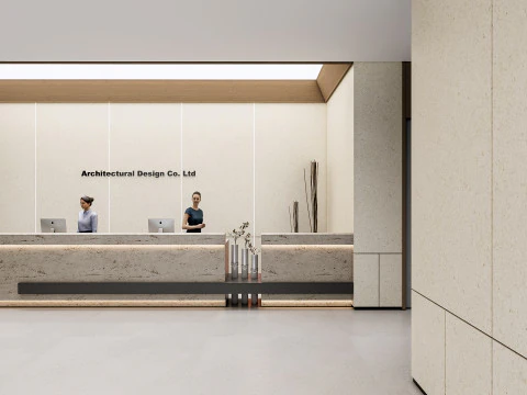 Reception 3 3D Model