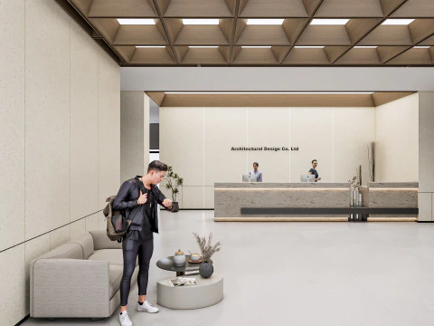 Reception 3 3D Model