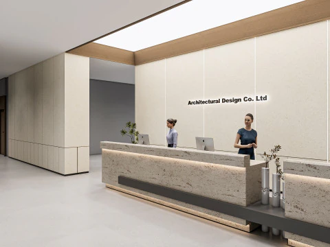 Reception 3 3D Model