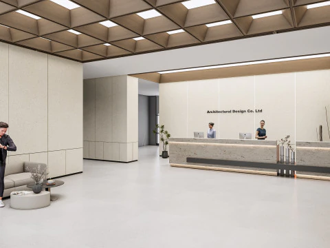 Reception 3 3D Model