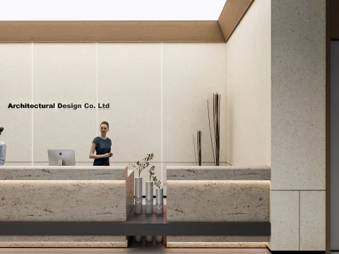 Reception 3 3D Model