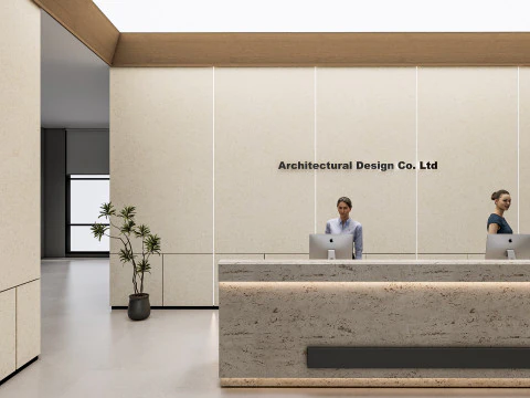 Reception 3 3D Model