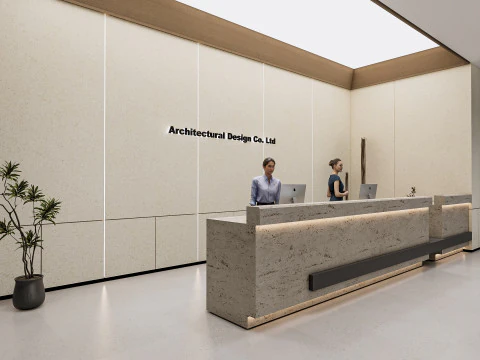 Reception 3 3D Model