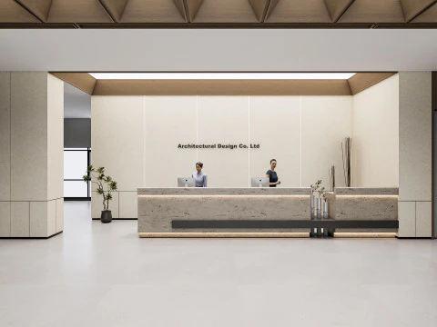 Reception 3 3D Model