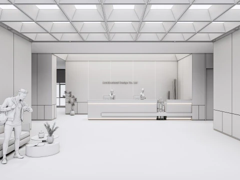 Reception 3 3D Model