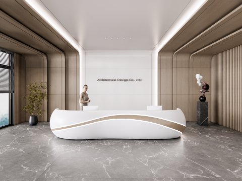 Reception 4 3D-Modell