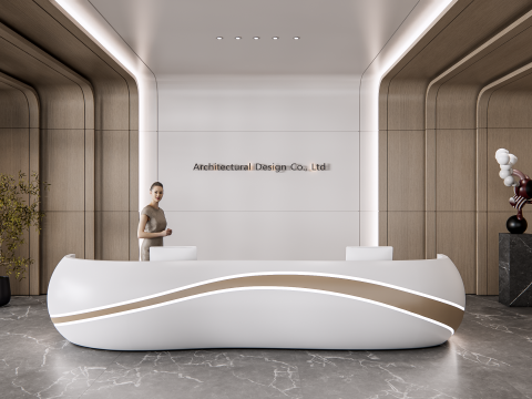 Reception 4 3D-Modell
