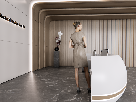 Reception 4 3D-Modell