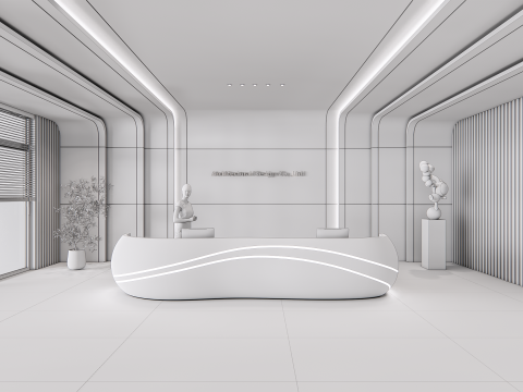 Reception 4 3D-Modell