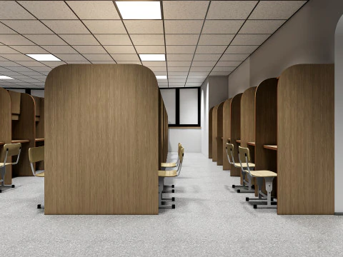 R&eacute;ception 4 Modèle 3D